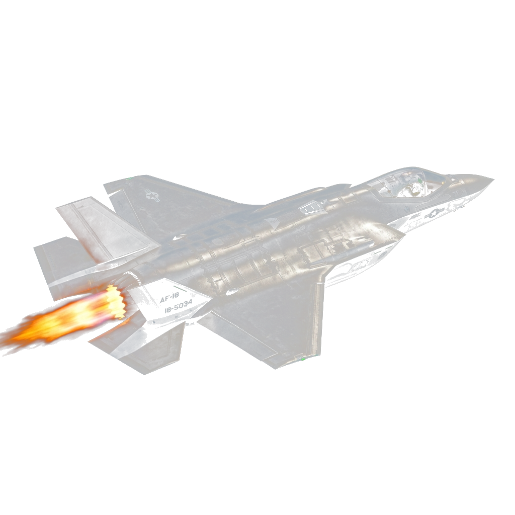 Photorealistic Fighter Jet